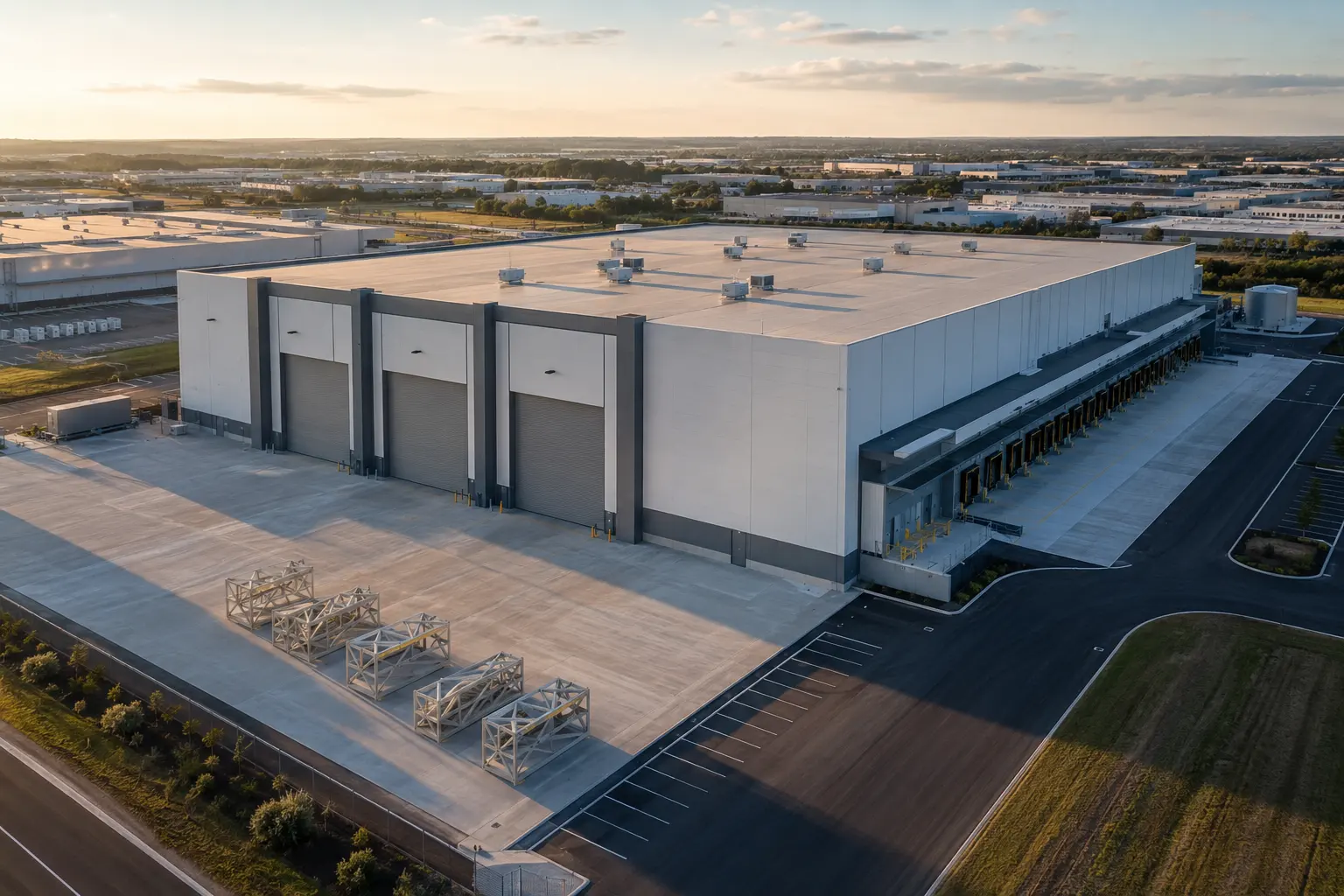 Aerospace Manufacturing Facility Construction in Markham, Ontario, completed by Ardenvale Construction