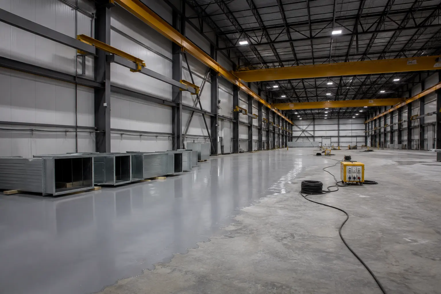 The Markham market for aerospace manufacturing facility construction by Ardenvale Construction