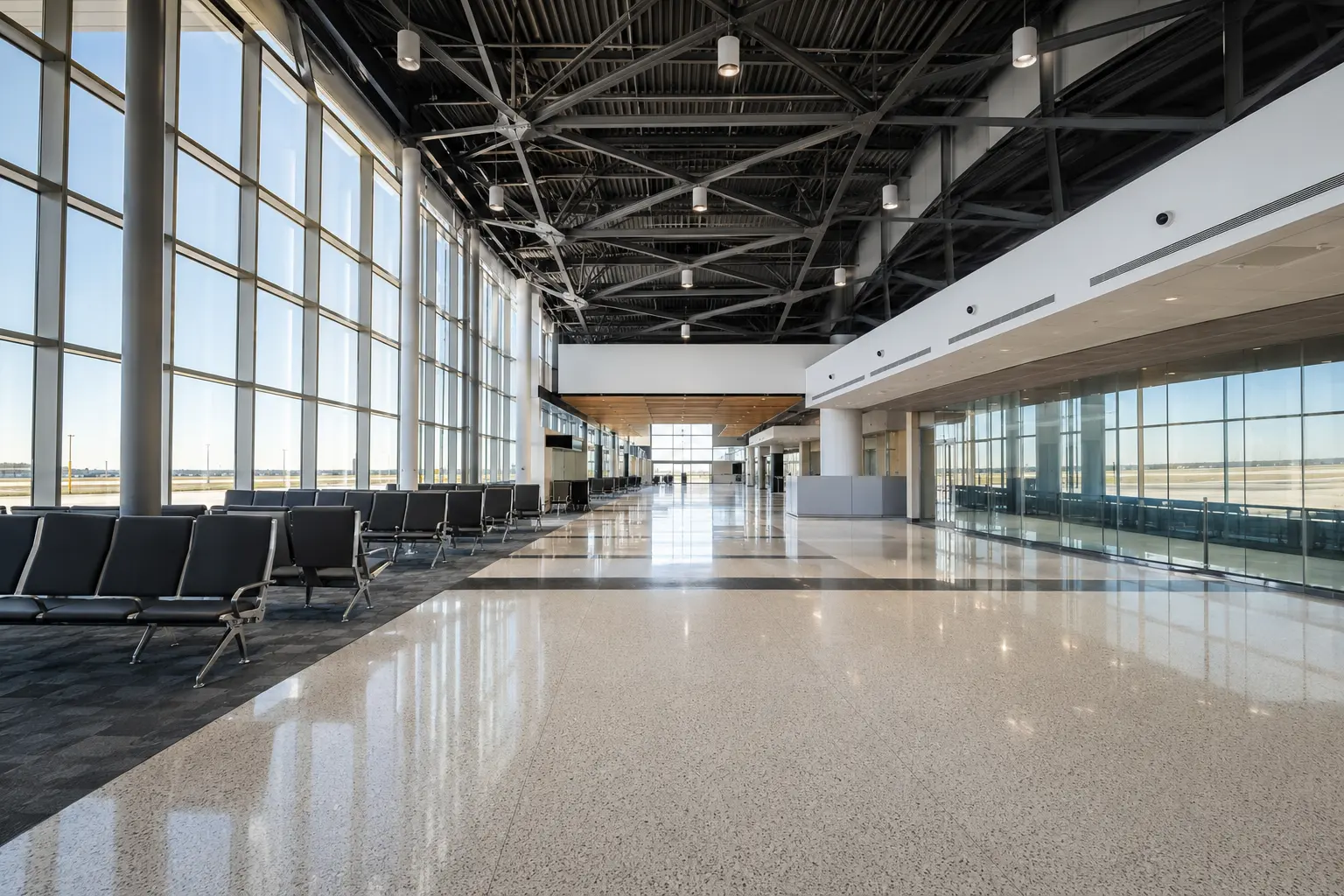 Where airport terminal construction is needed in Markham by Ardenvale Construction