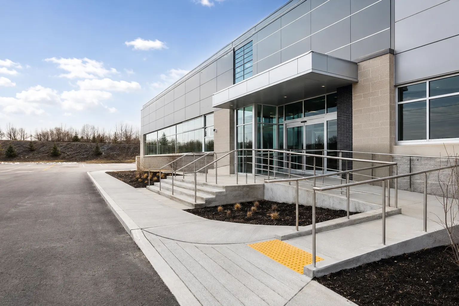 AODA Accessibility Retrofits in Brooklin, Ontario, completed by Ardenvale Construction