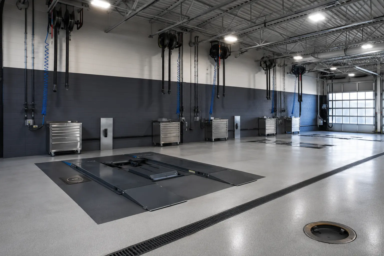 Auto Repair Shop Construction across Markham property by Ardenvale Construction