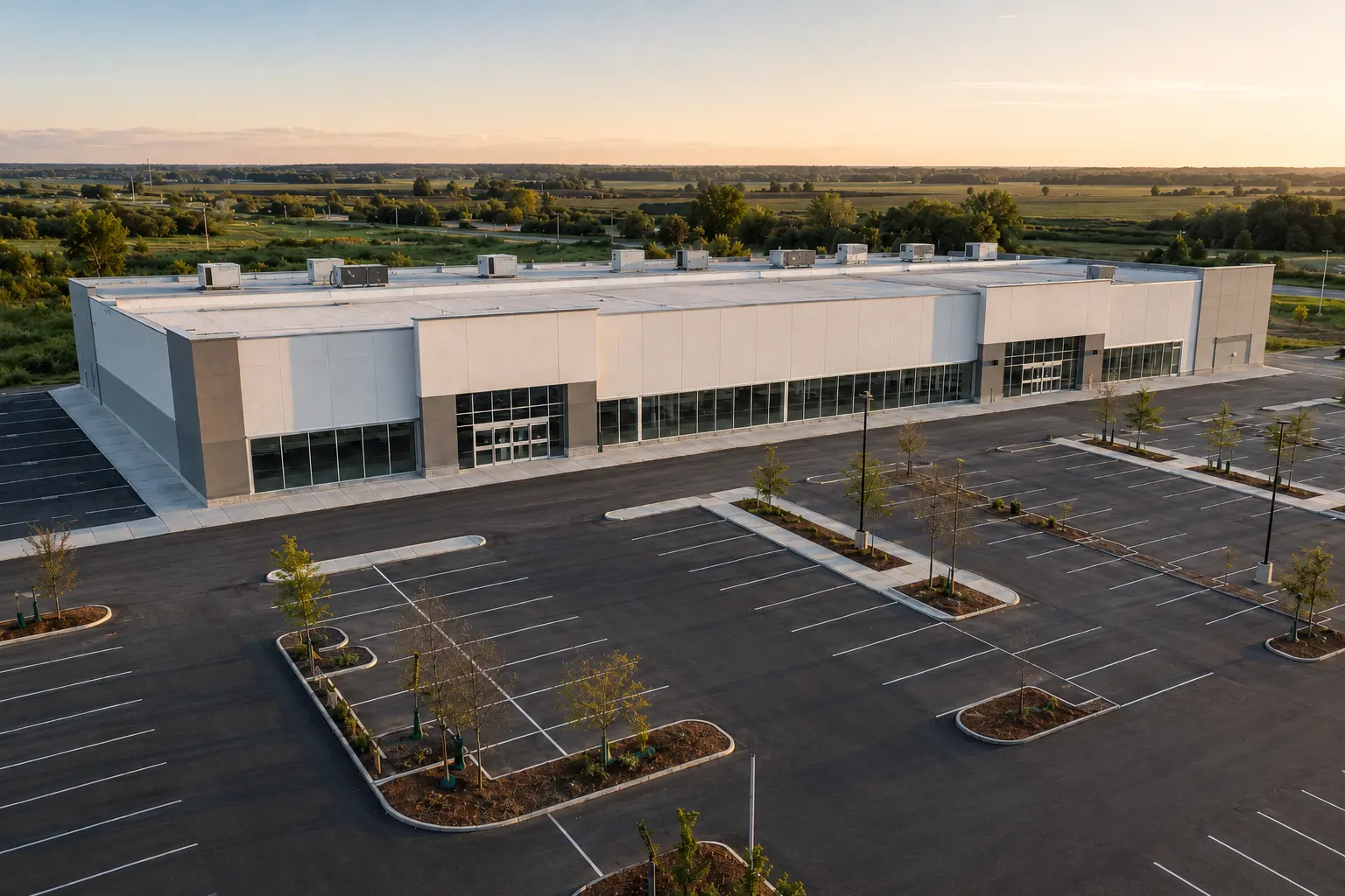 Big Box Retail Construction in Markham, Ontario, completed by Ardenvale Construction