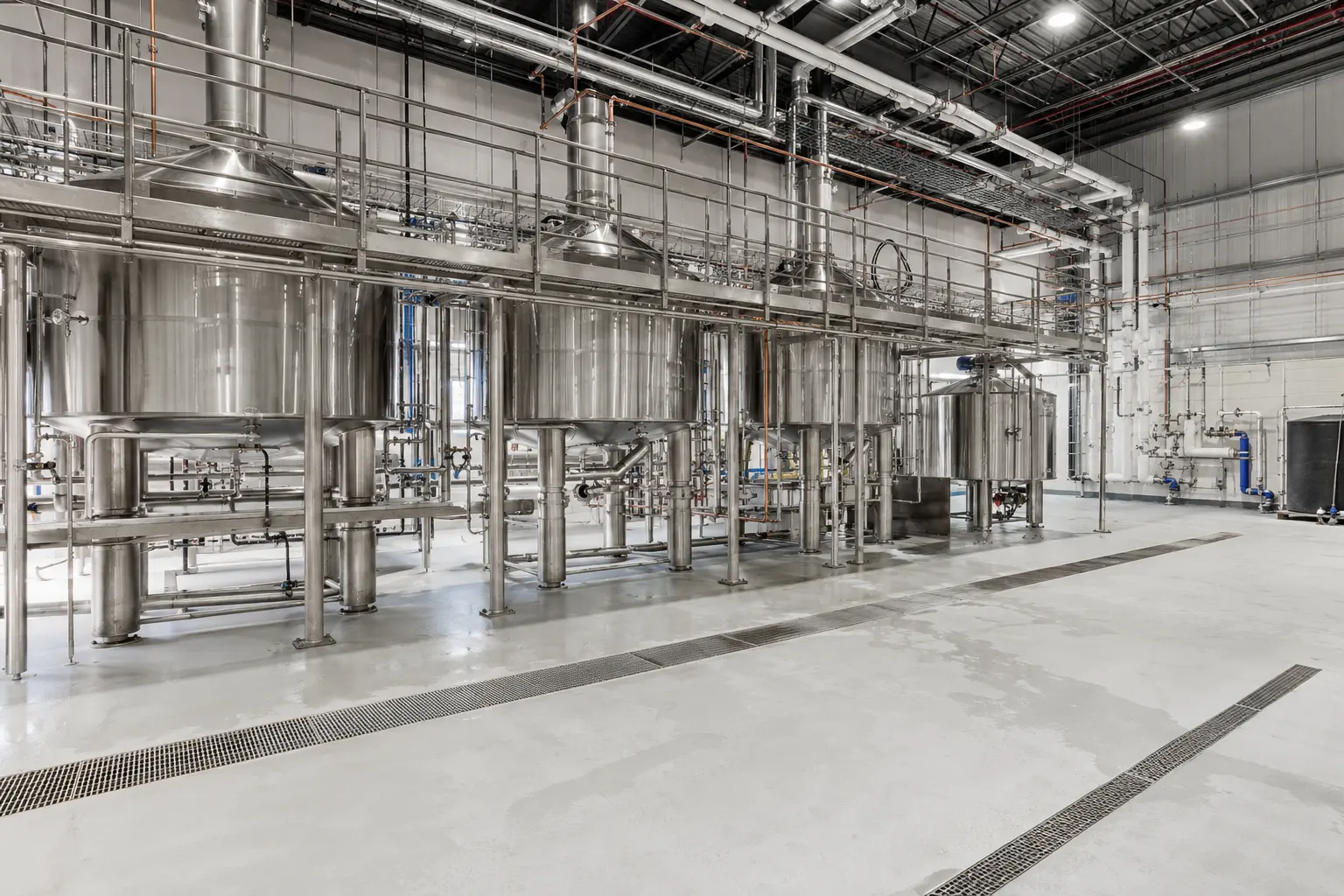 Brewery and Taproom Construction in Markham being built and completed on site by Ardenvale Construction