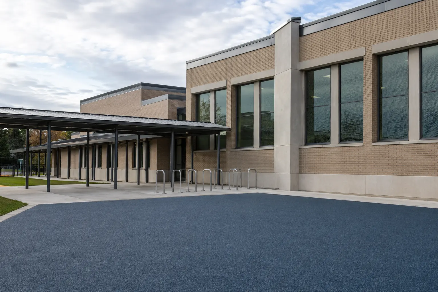 Completed Institutional Construction installation by Ardenvale Construction