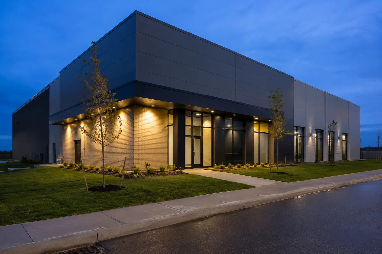 Completed Ground-Up and Base-Building Construction installation by Ardenvale Construction