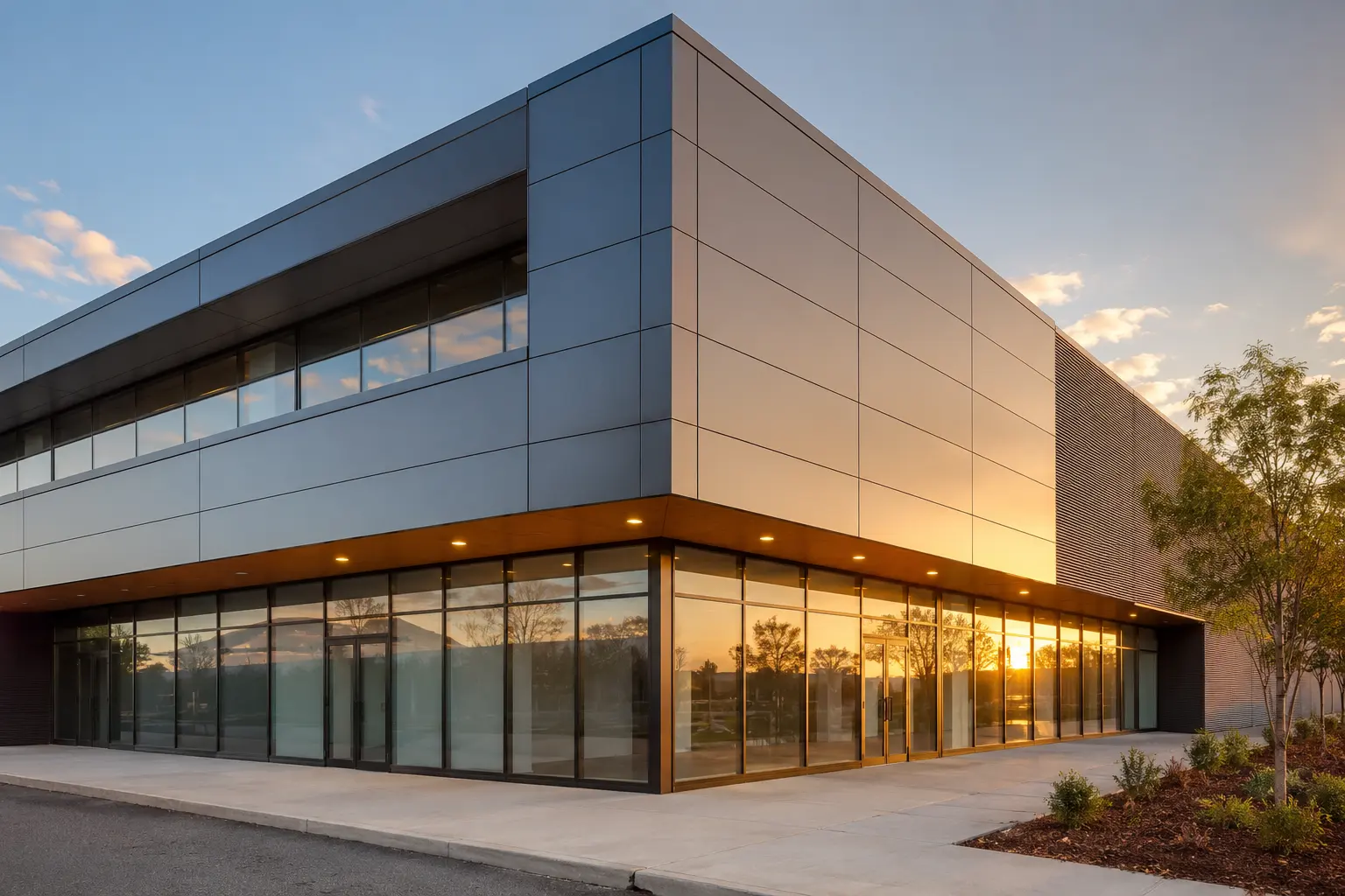 Completed Commercial Renovation and Building Envelope Work installation by Ardenvale Construction