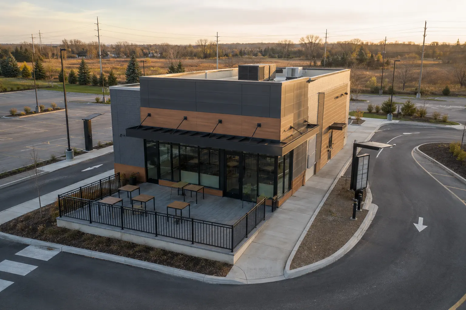 Coffee Shop Construction in Markham, Ontario, completed by Ardenvale Construction