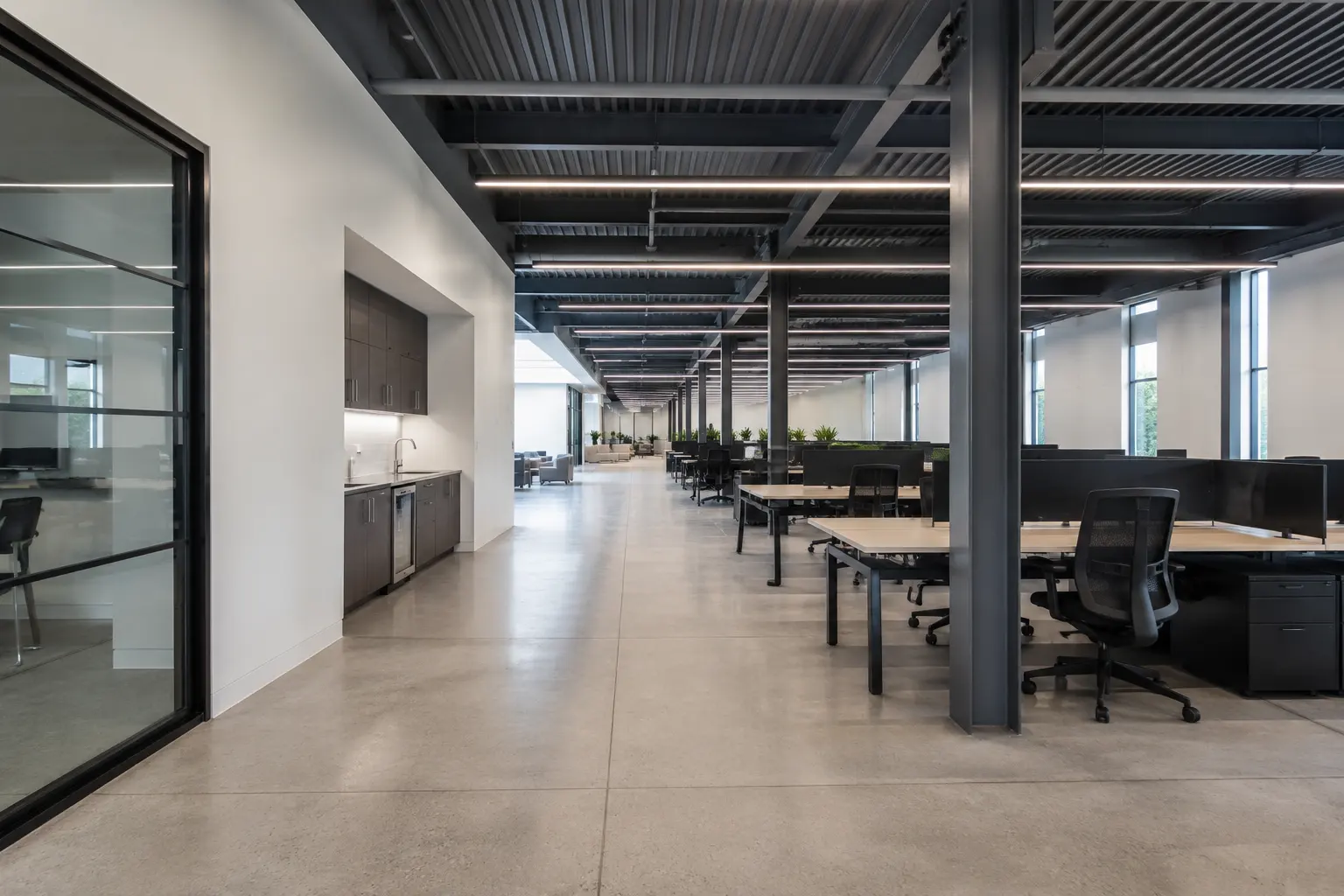 Commercial Building Additions across Maple property by Ardenvale Construction