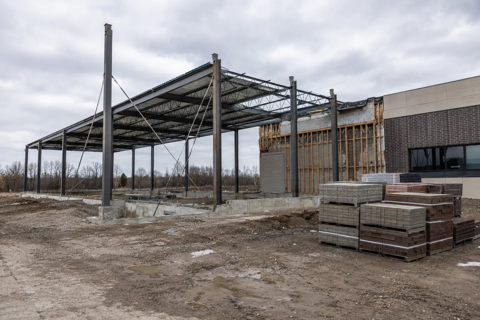 The Maple market for commercial building additions by Ardenvale Construction