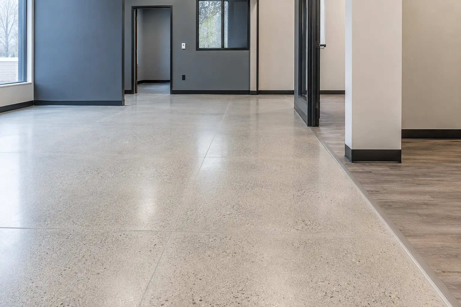 Commercial Flooring Installation in Maple, Ontario, completed by Ardenvale Construction