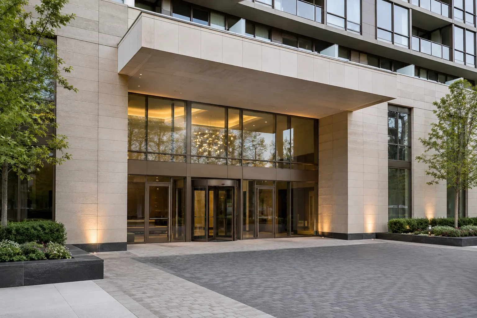 Condo Lobby Renovation, completed by Ardenvale Construction