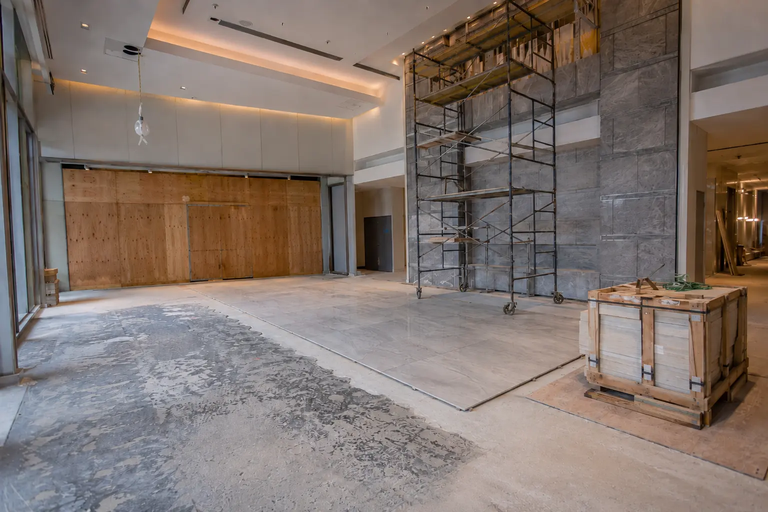 The Bolton market for condo lobby renovation by Ardenvale Construction