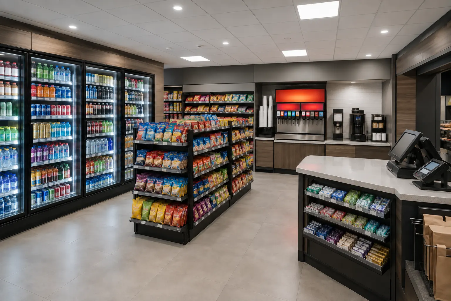 Convenience Store Construction across Whitby property by Ardenvale Construction
