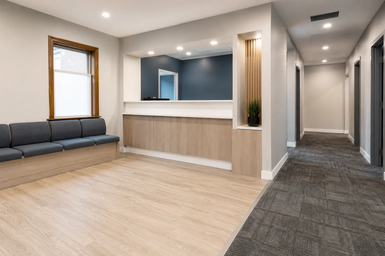 Where dental office renovation is needed in Maple by Ardenvale Construction