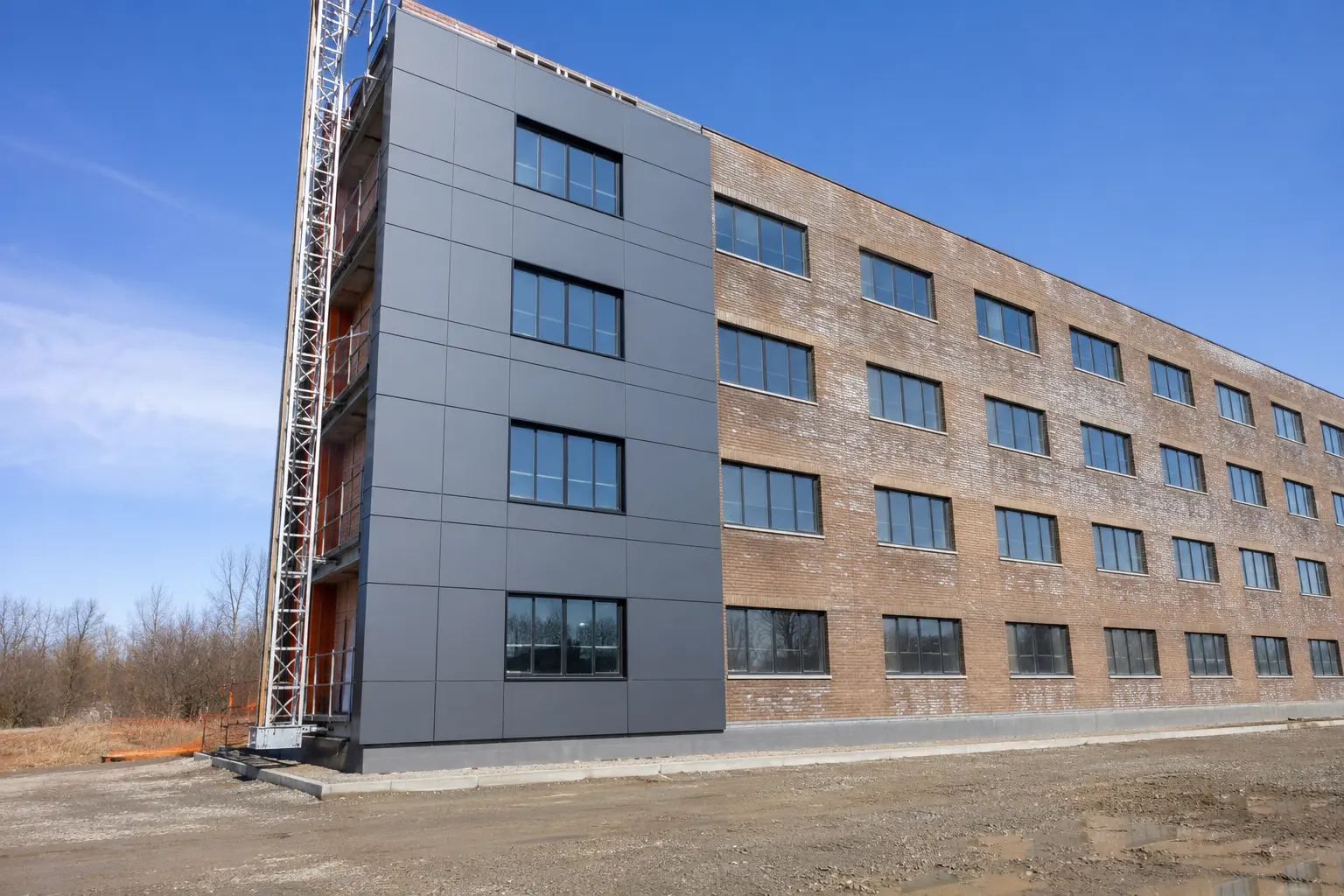 Facade Renovation, completed by Ardenvale Construction