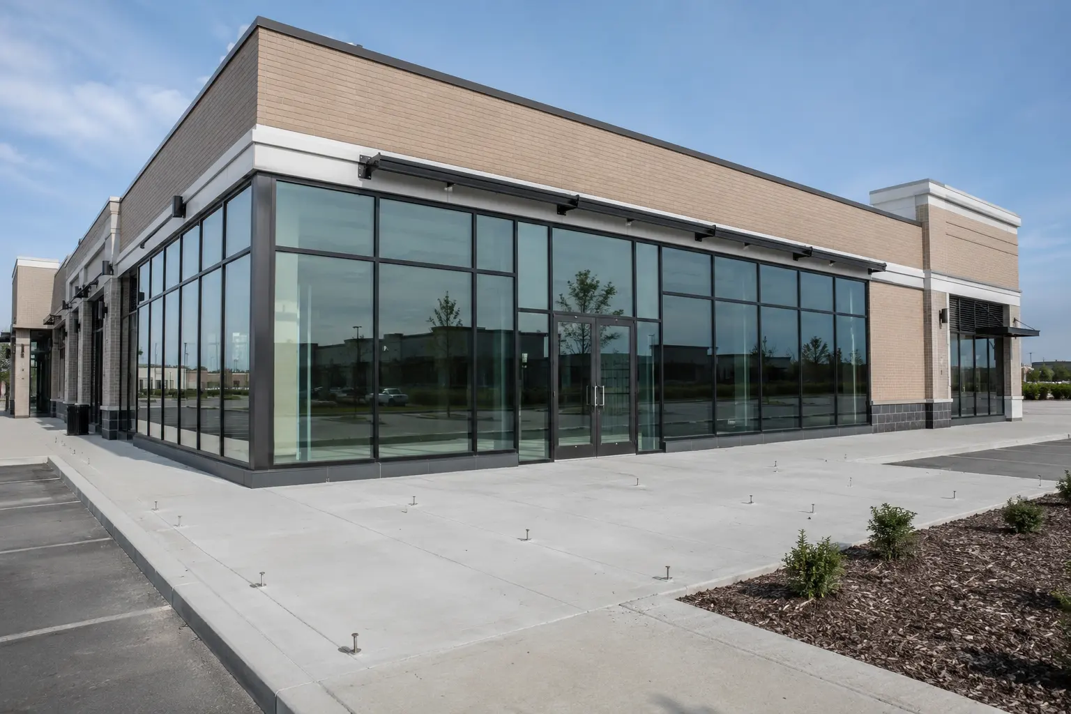 Fast Casual Restaurant Construction in Courtice, Ontario, completed by Ardenvale Construction