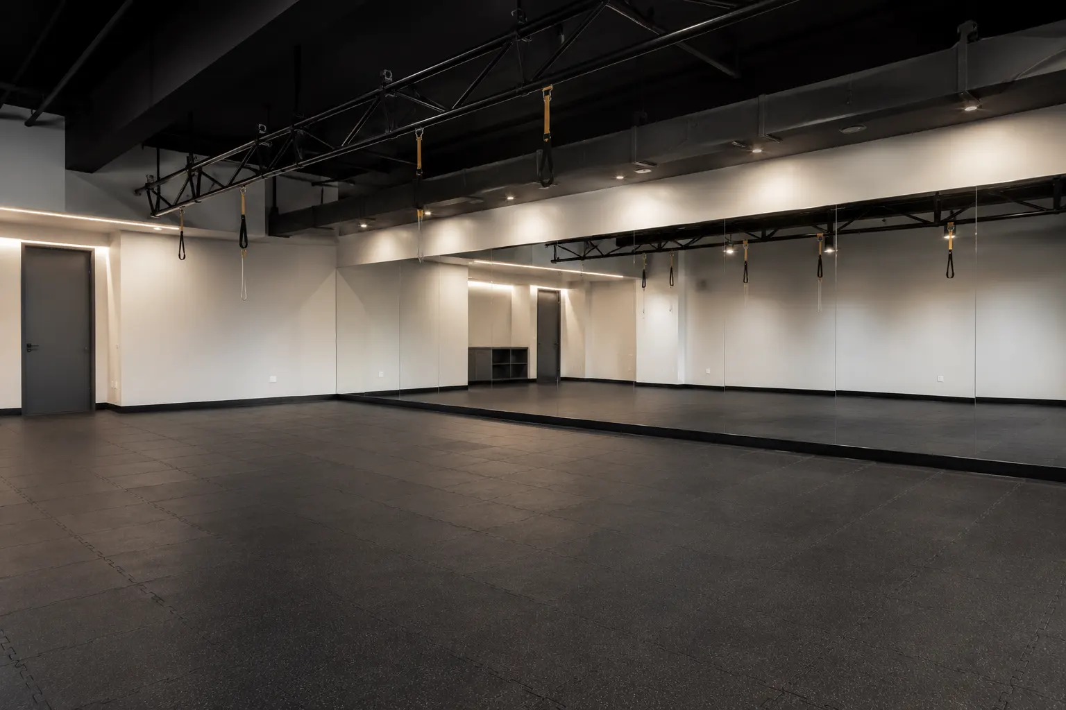 Fitness Studio Buildout in Downsview being built and completed on site by Ardenvale Construction