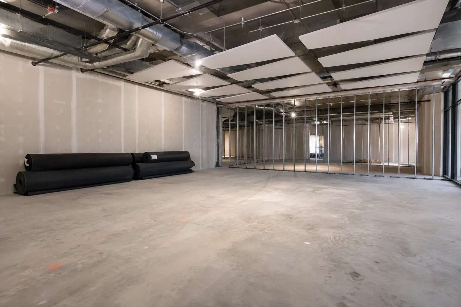 The Downsview market for fitness studio buildout by Ardenvale Construction