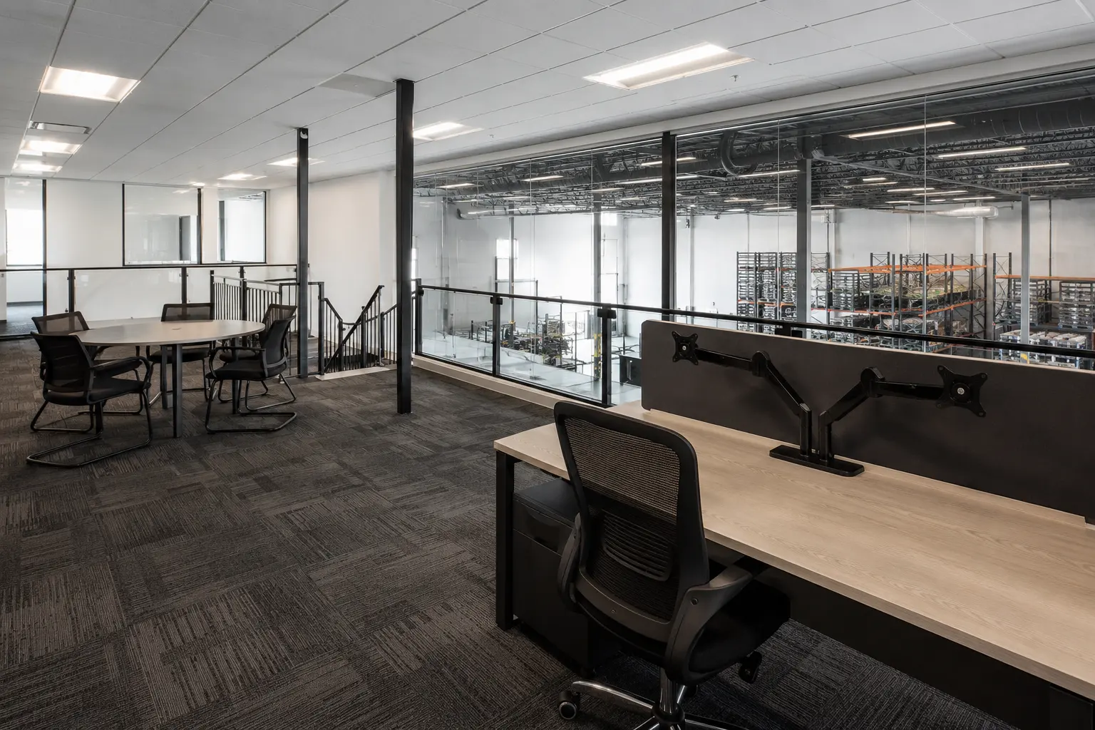 Flex Industrial Building Construction across Maple property by Ardenvale Construction