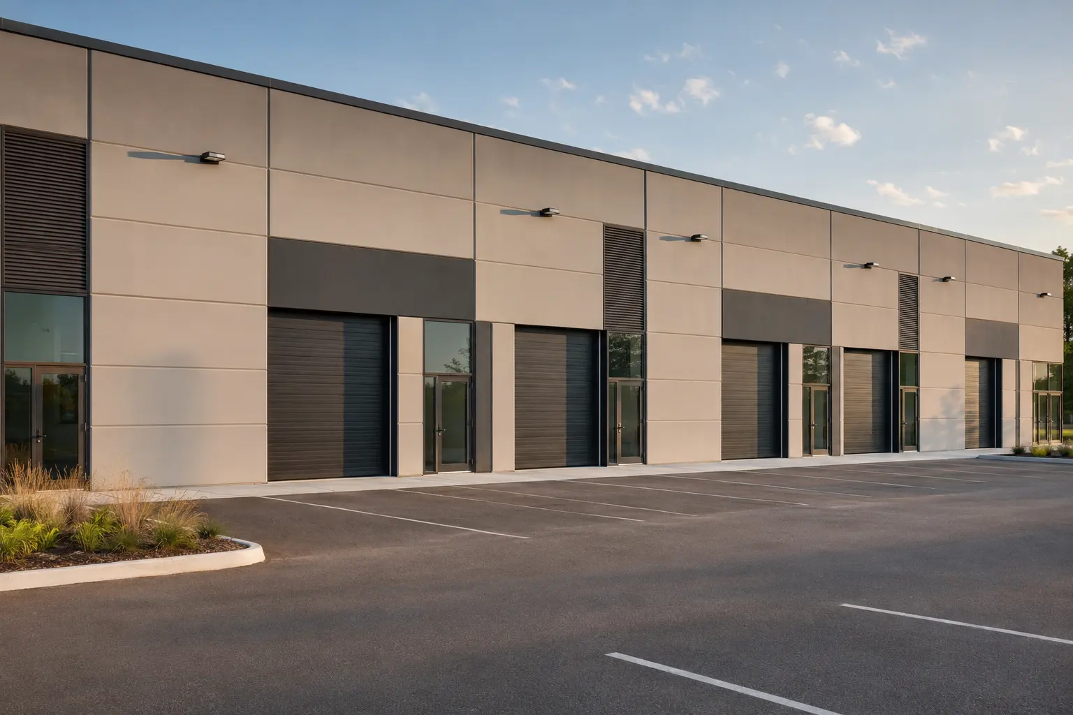 Where flex industrial building construction is needed in Maple by Ardenvale Construction