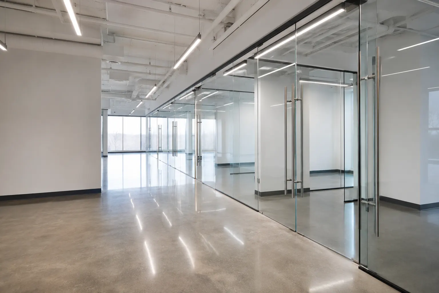 Where glass partitions are needed in Aurora by Ardenvale Construction