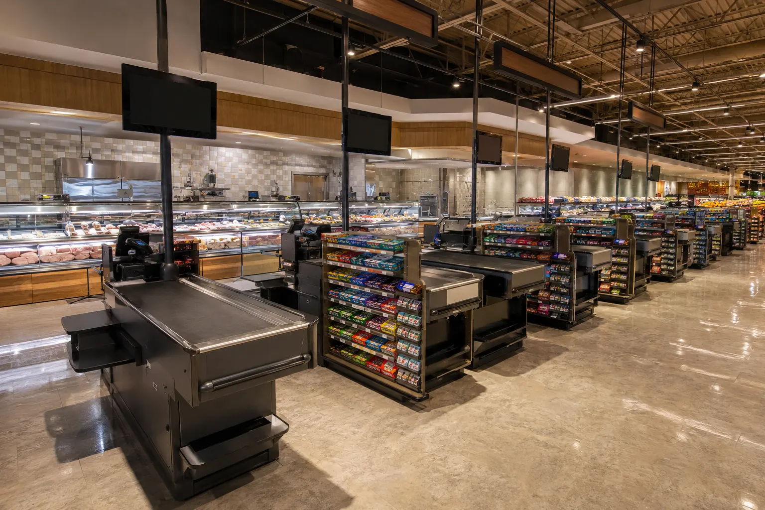 Grocery Store Construction across Alcona property by Ardenvale Construction