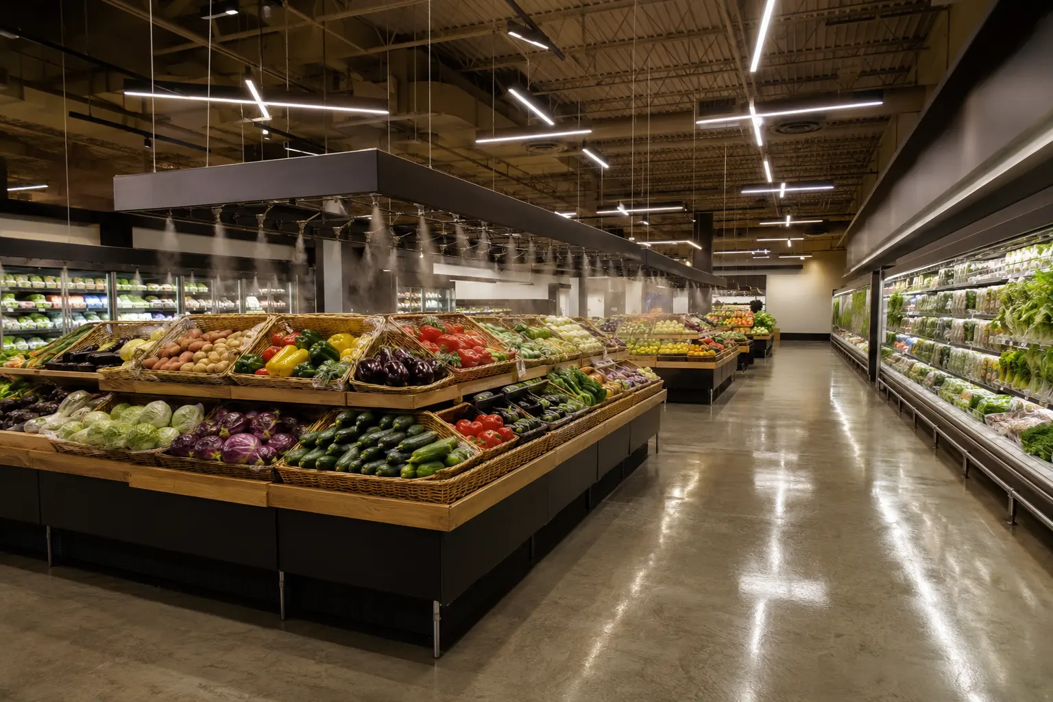 Grocery Store Construction in Alcona being built and completed on site by Ardenvale Construction
