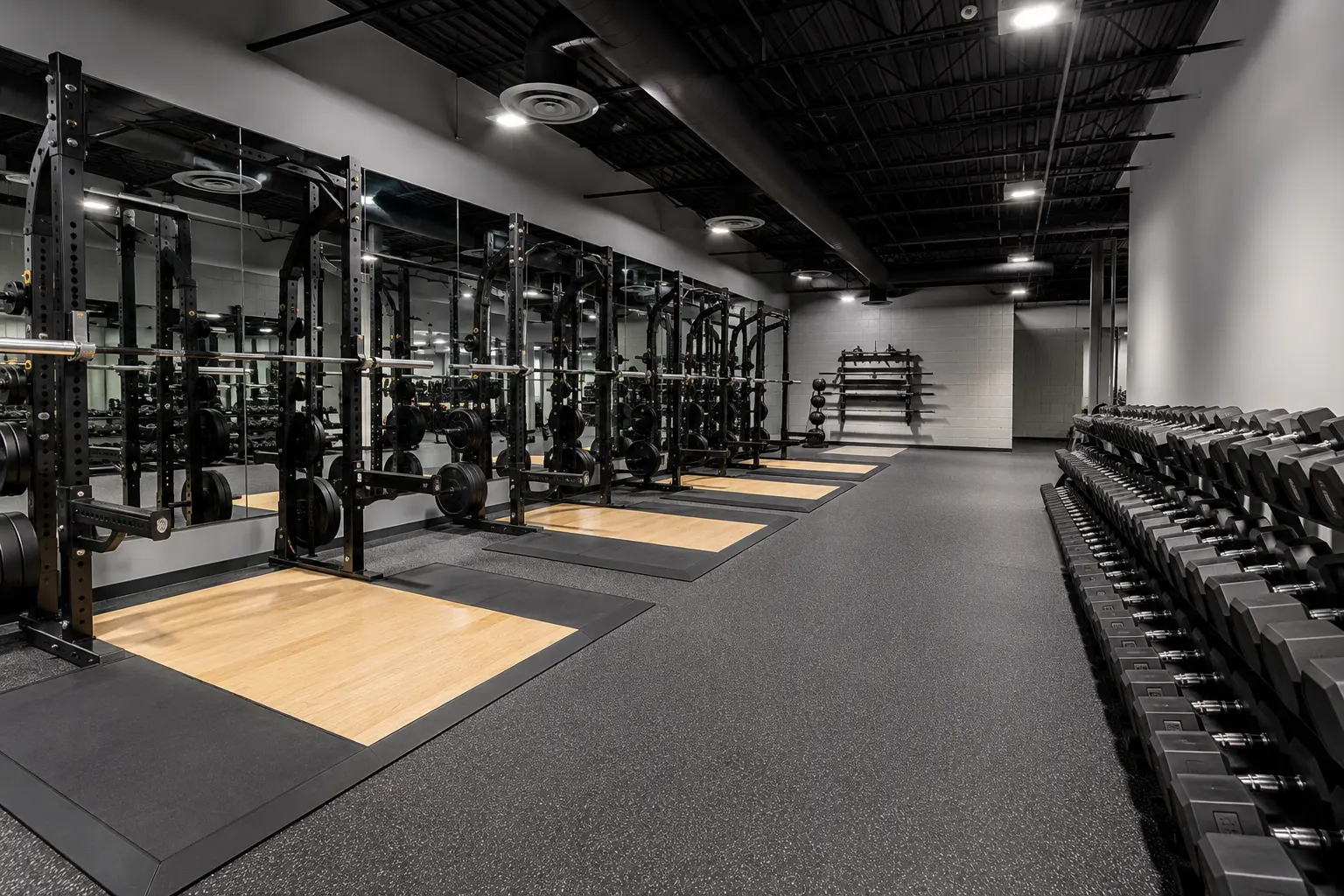 Gym Construction in Innisfil being built and completed on site by Ardenvale Construction