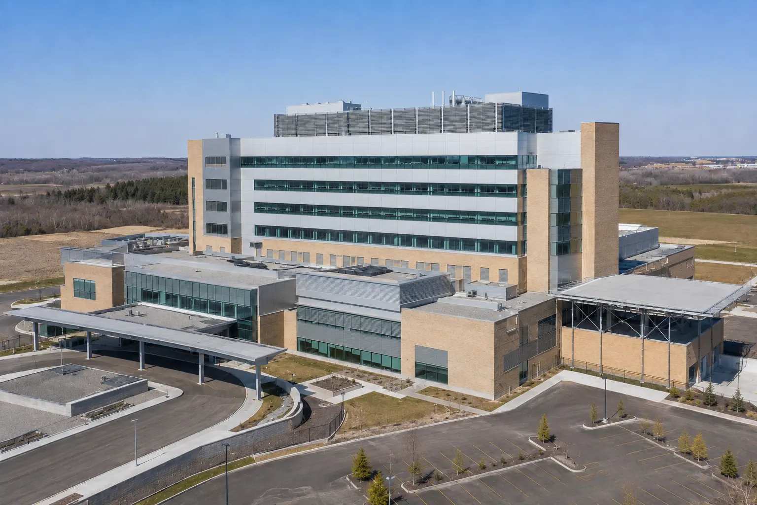 Hospital Construction, completed by Ardenvale Construction
