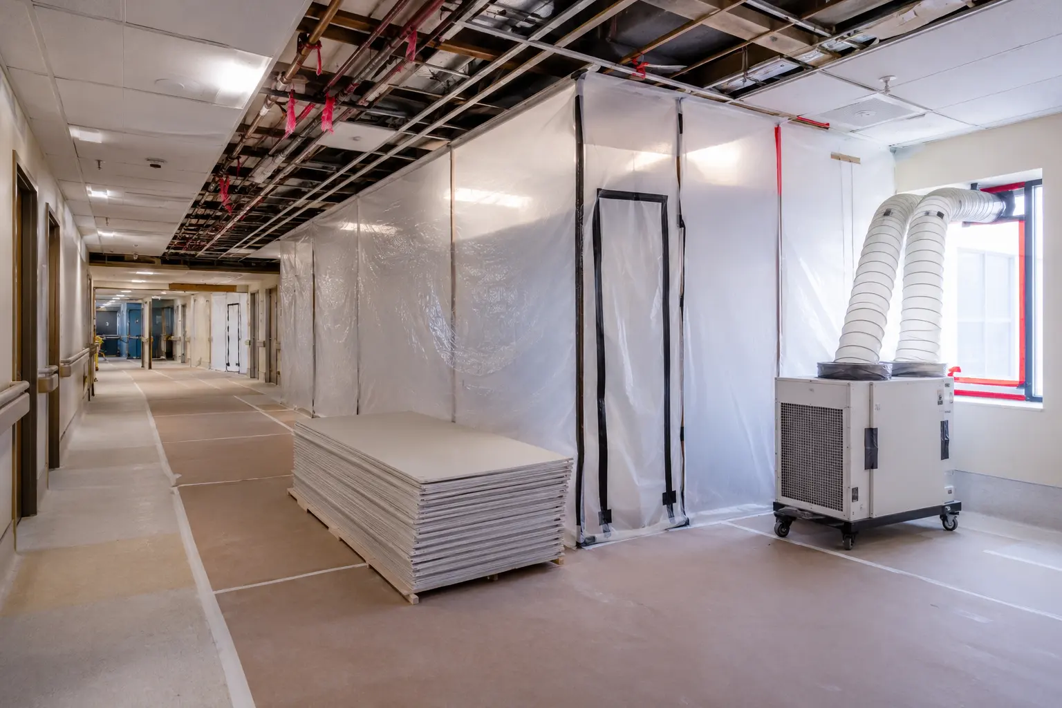 The Maple market for hospital renovation by Ardenvale Construction