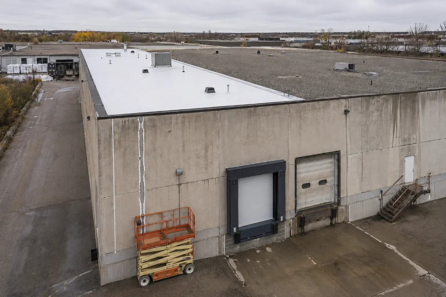 Industrial Building Renovation in Maple, Ontario, completed by Ardenvale Construction