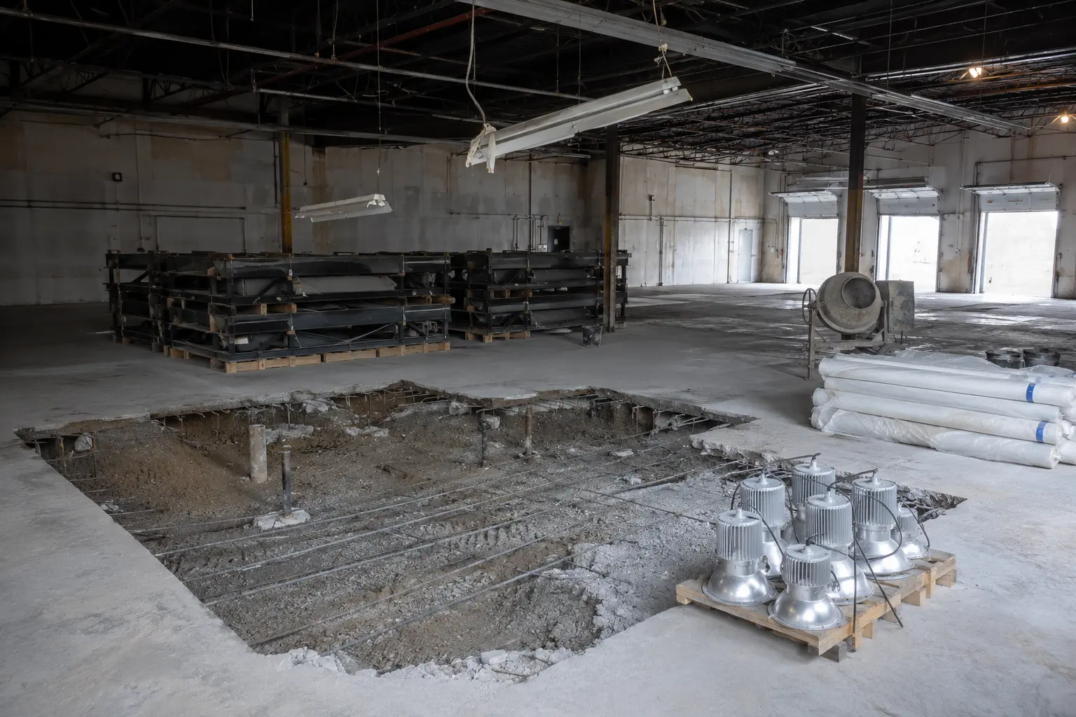 The Maple market for industrial building renovation by Ardenvale Construction