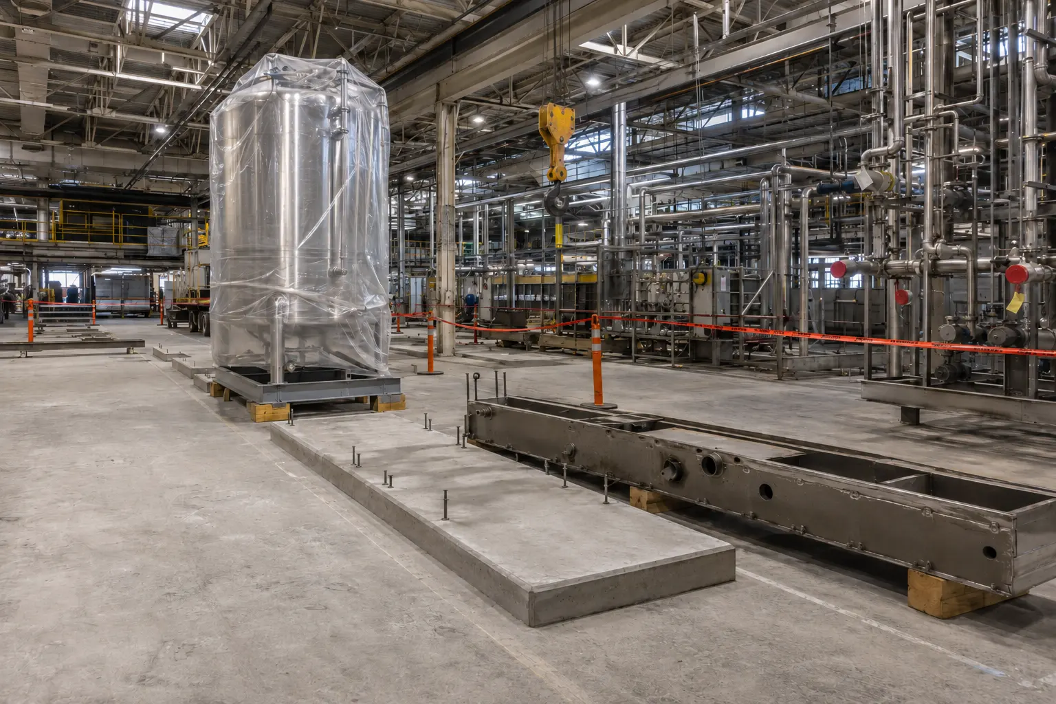 The Maple market for industrial plant retrofit by Ardenvale Construction
