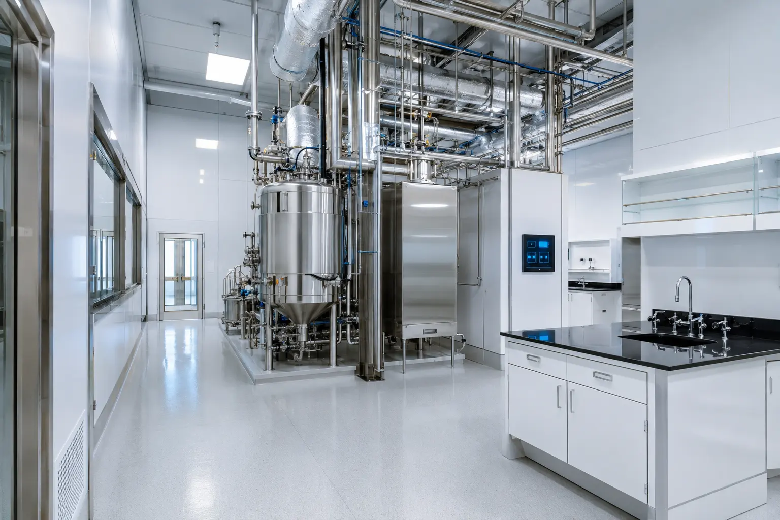 Completed Construction for Life Sciences installation by Ardenvale Construction