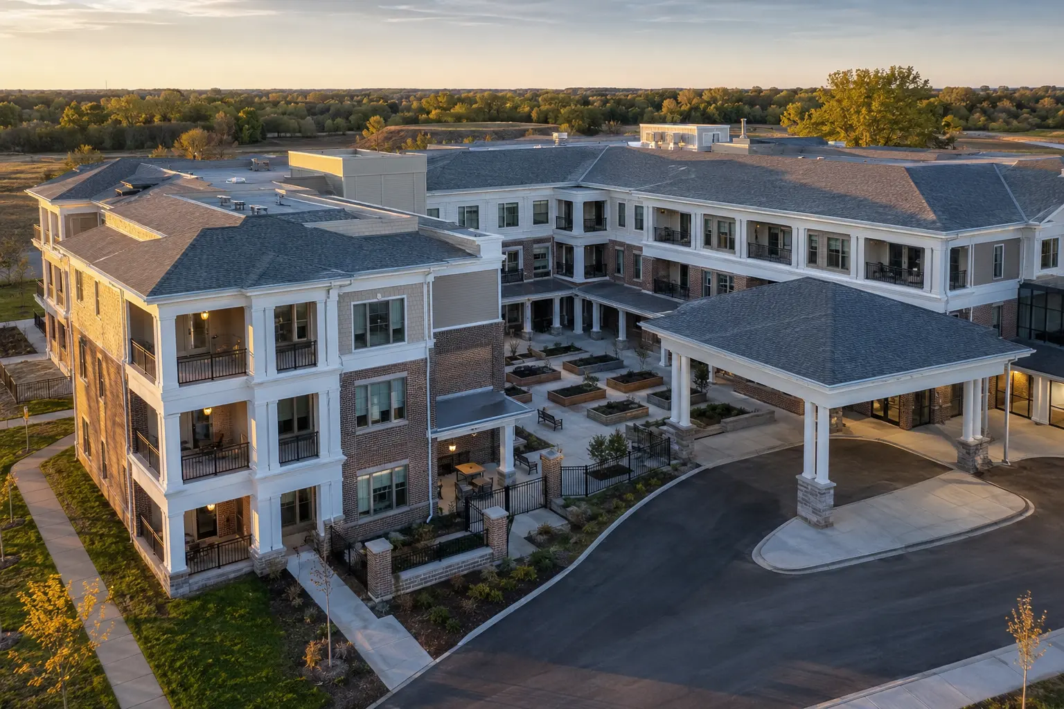 Completed Long-Term Care Construction installation by Ardenvale Construction