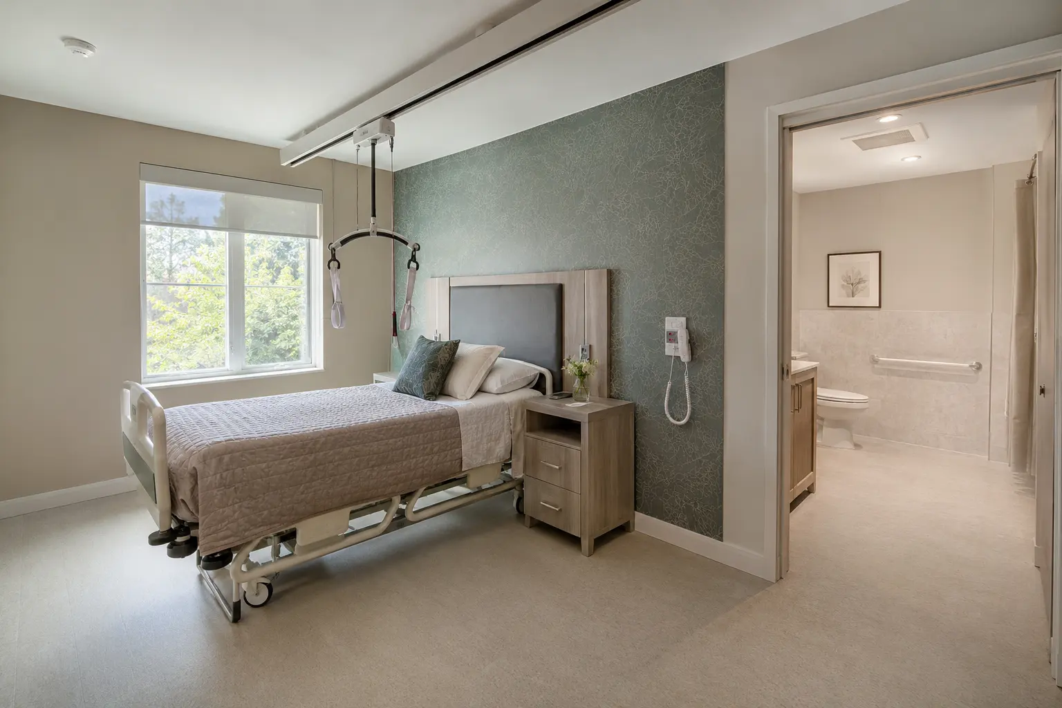Long Term Care Renovation across Maple property by Ardenvale Construction