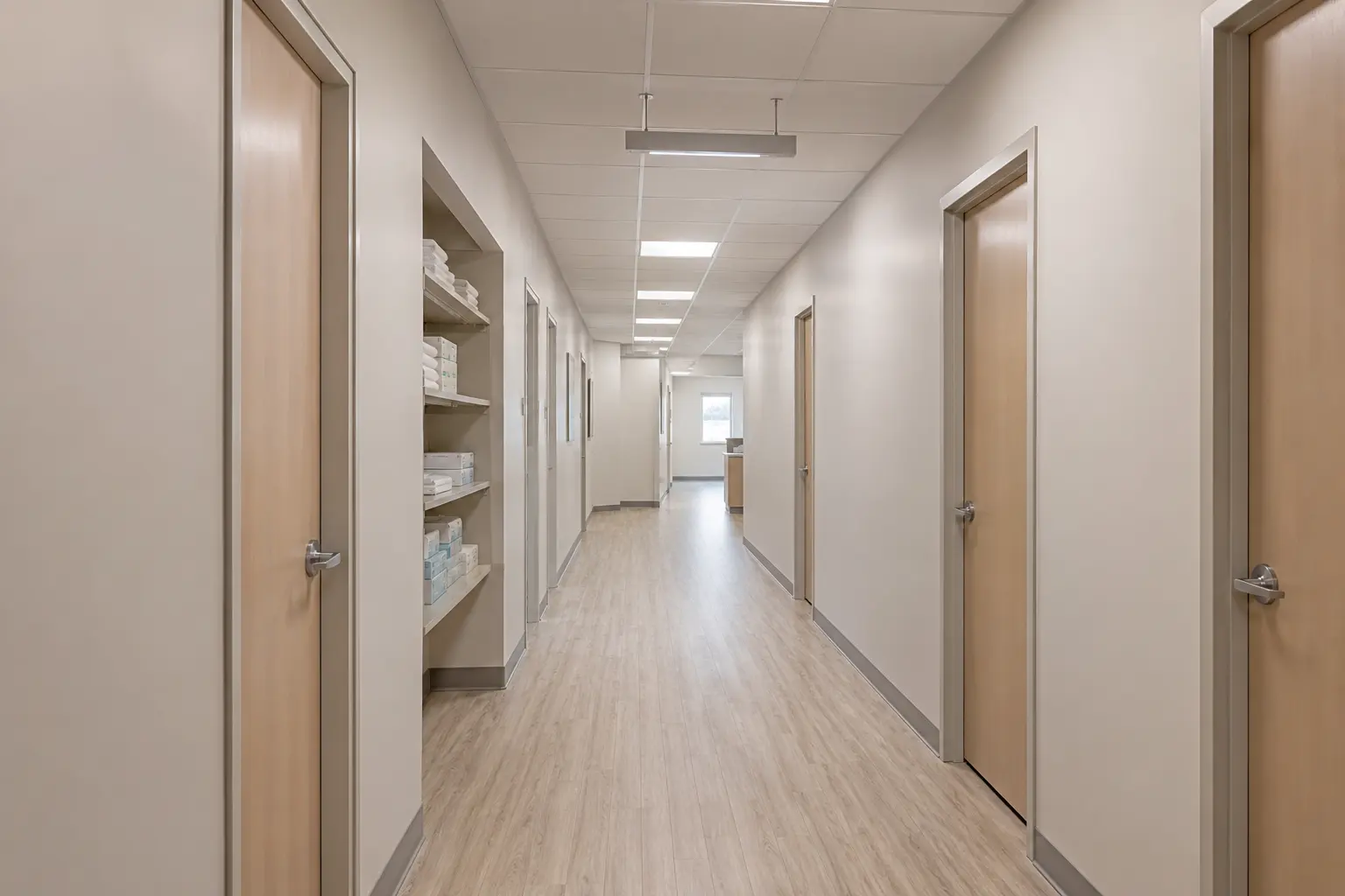 Completed Medical Clinic Construction installation by Ardenvale Construction