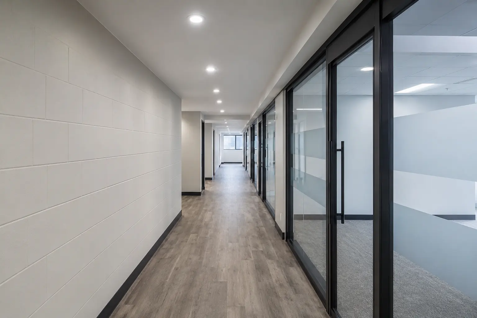 Medical Office Renovation in Brooklin being built and completed on site by Ardenvale Construction