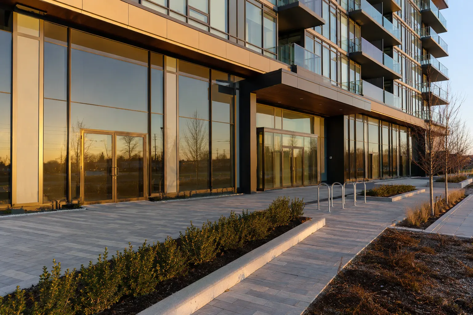 Mixed Use Construction in Agincourt being built and completed on site by Ardenvale Construction
