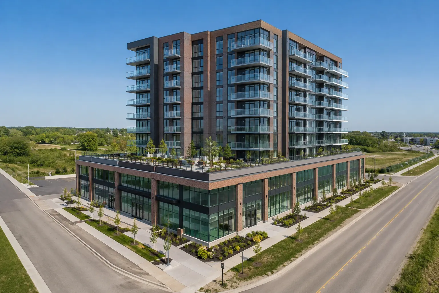 Mixed Use Construction in Agincourt, Ontario, completed by Ardenvale Construction