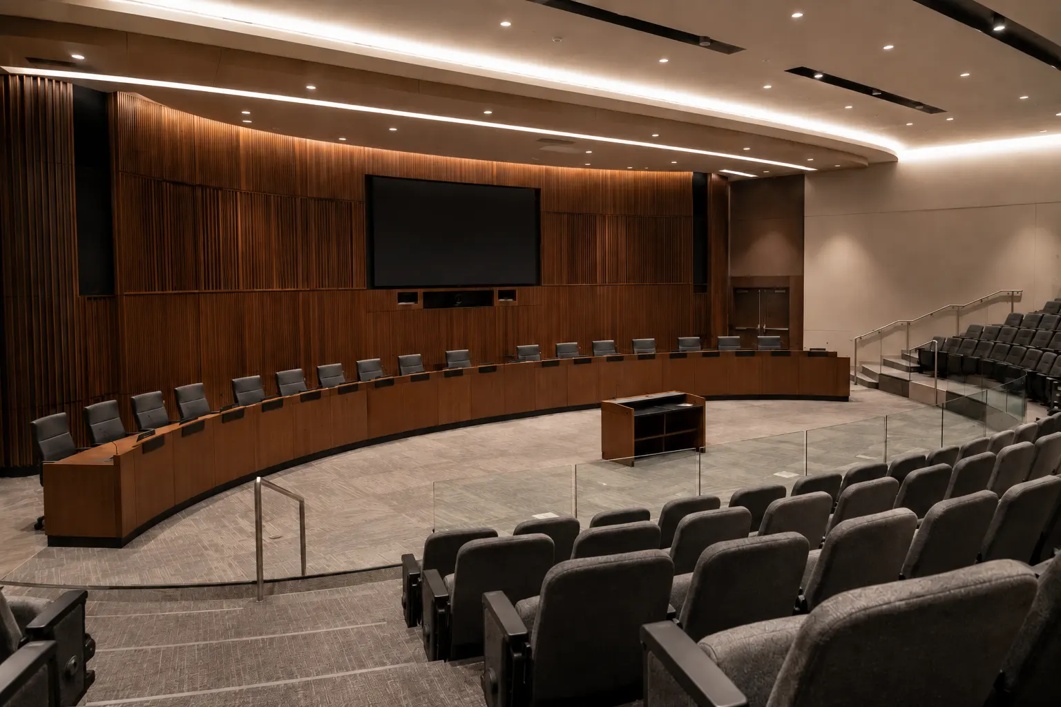 Municipal Office Construction across Markham property by Ardenvale Construction