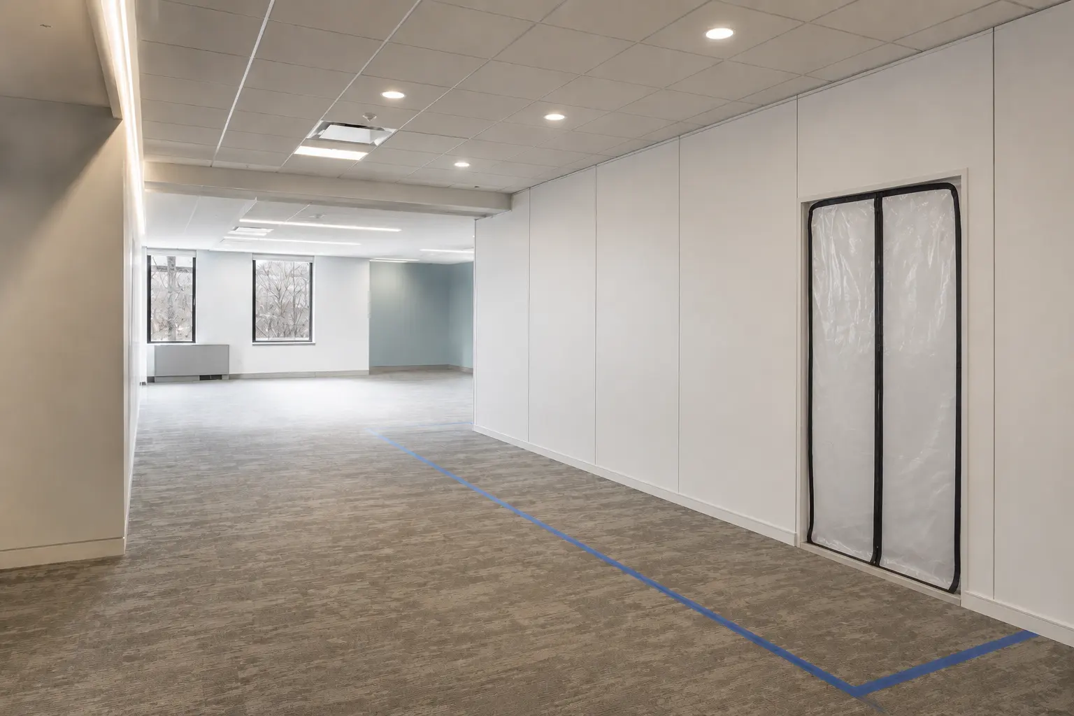 Occupied Space Renovation in Aurora, Ontario, completed by Ardenvale Construction