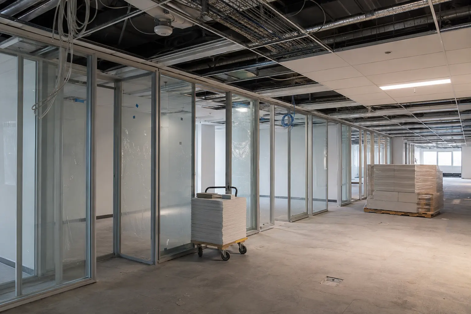 The Brooklin market for office fit out by Ardenvale Construction
