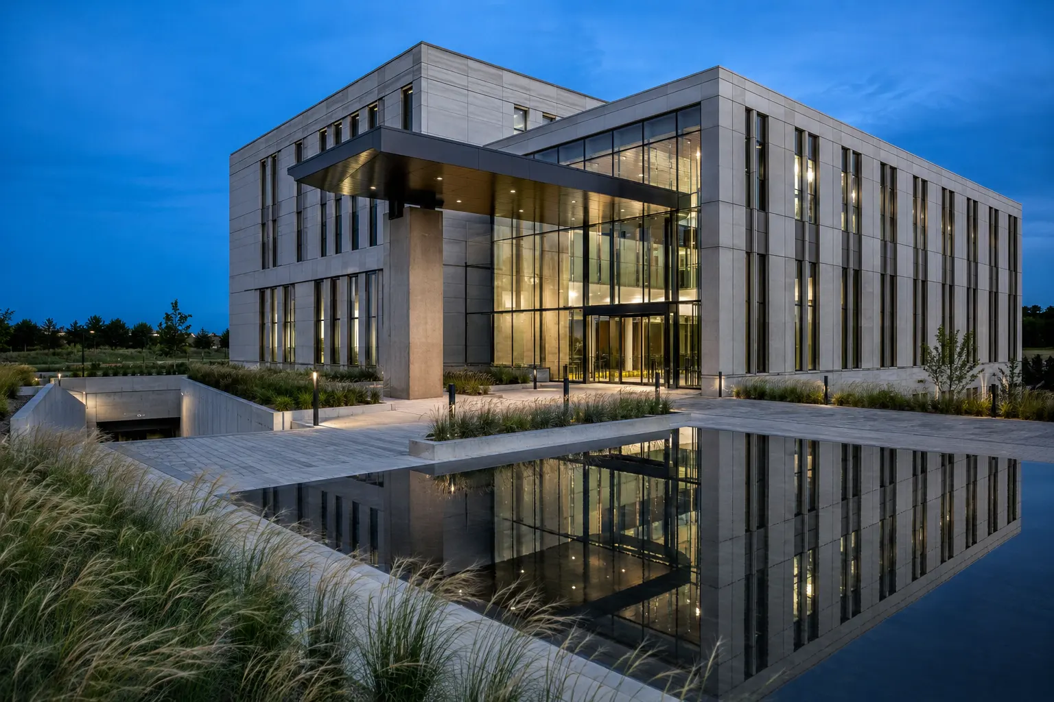 Where office headquarters construction is needed in Maple by Ardenvale Construction