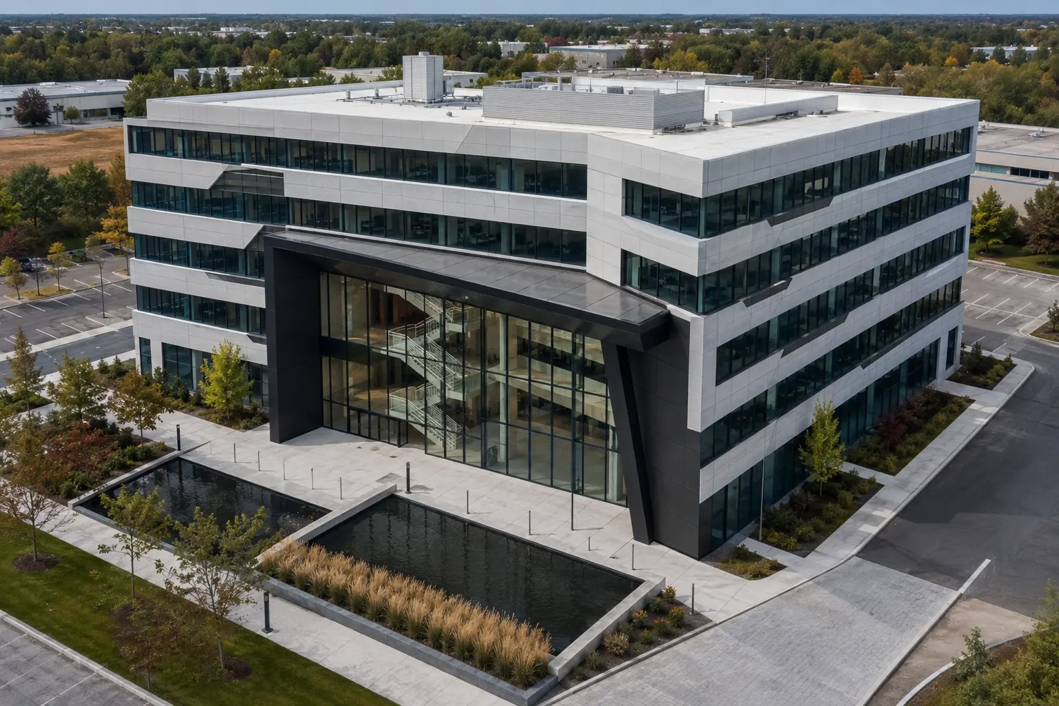 Office Headquarters Construction in Maple, Ontario, completed by Ardenvale Construction