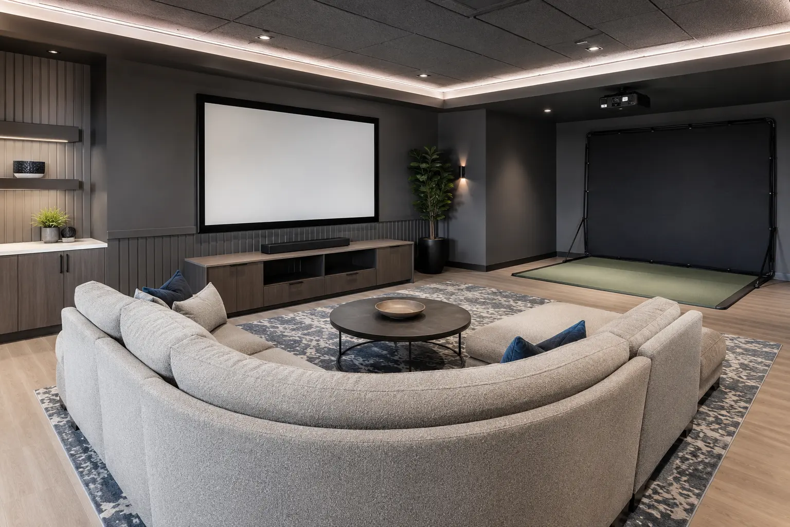 Where party and games room buildout is needed in Barrie by Ardenvale Construction