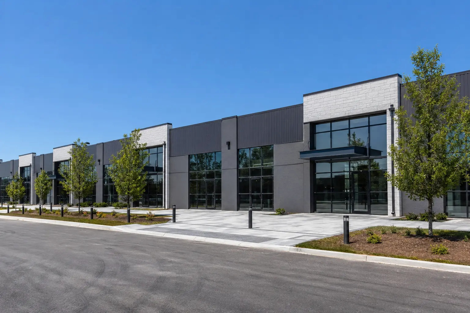 Where plaza repositioning is needed in Ancaster by Ardenvale Construction
