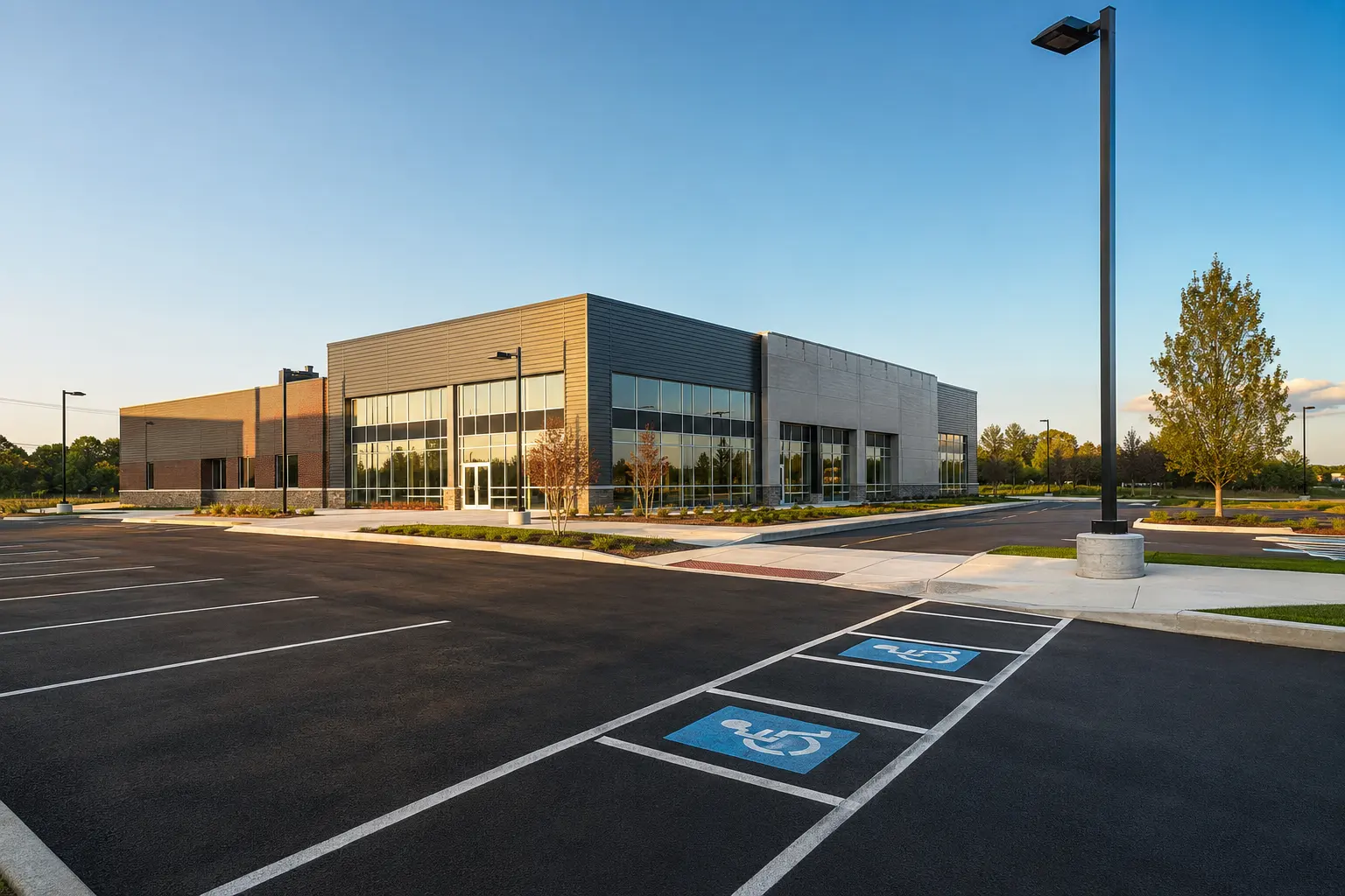 Plaza Repositioning in Ancaster being built and completed on site by Ardenvale Construction