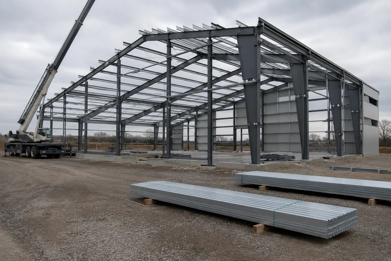The Aurora market for pre engineered metal buildings by Ardenvale Construction