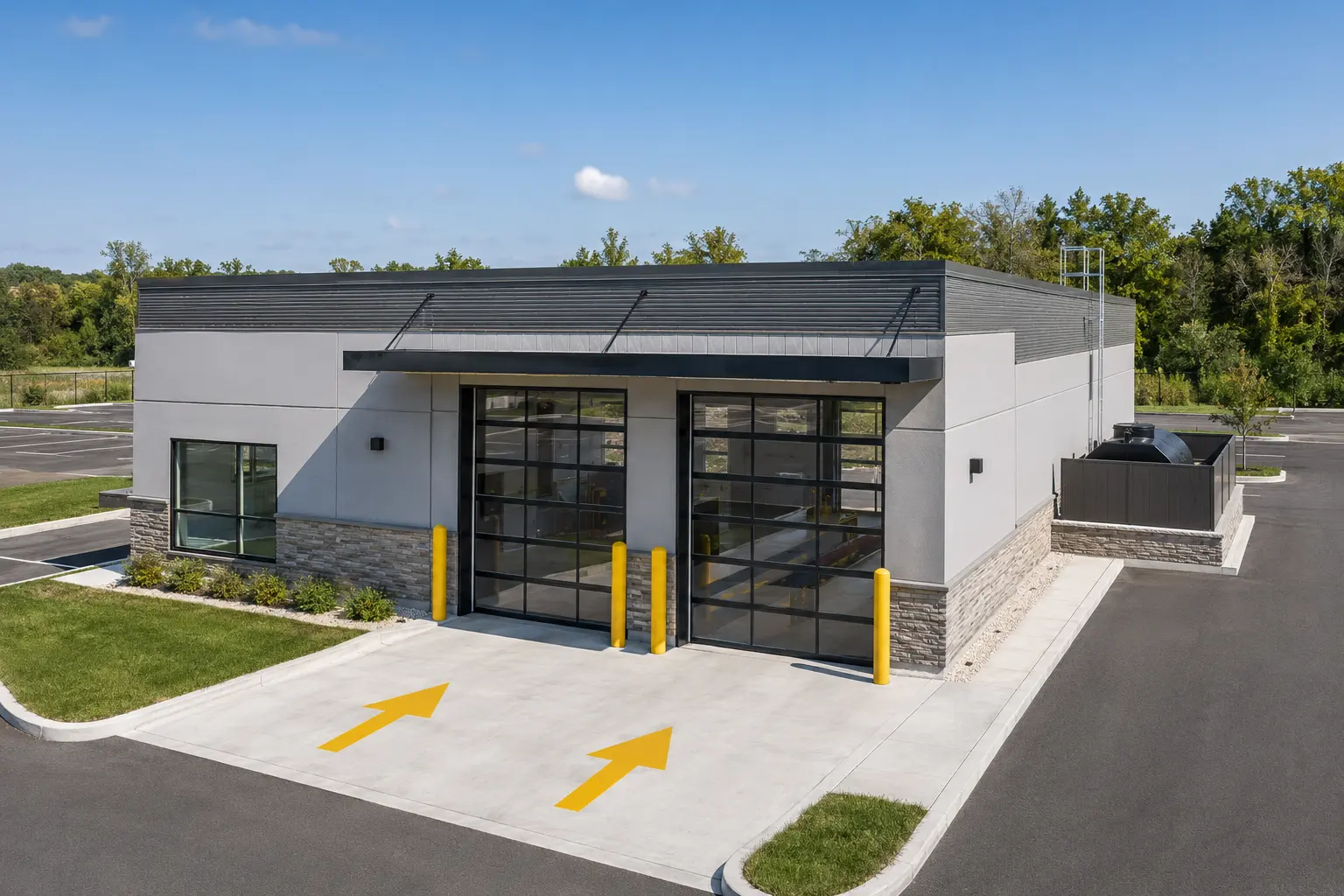 Quick Lube Construction in Agincourt, Ontario, completed by Ardenvale Construction